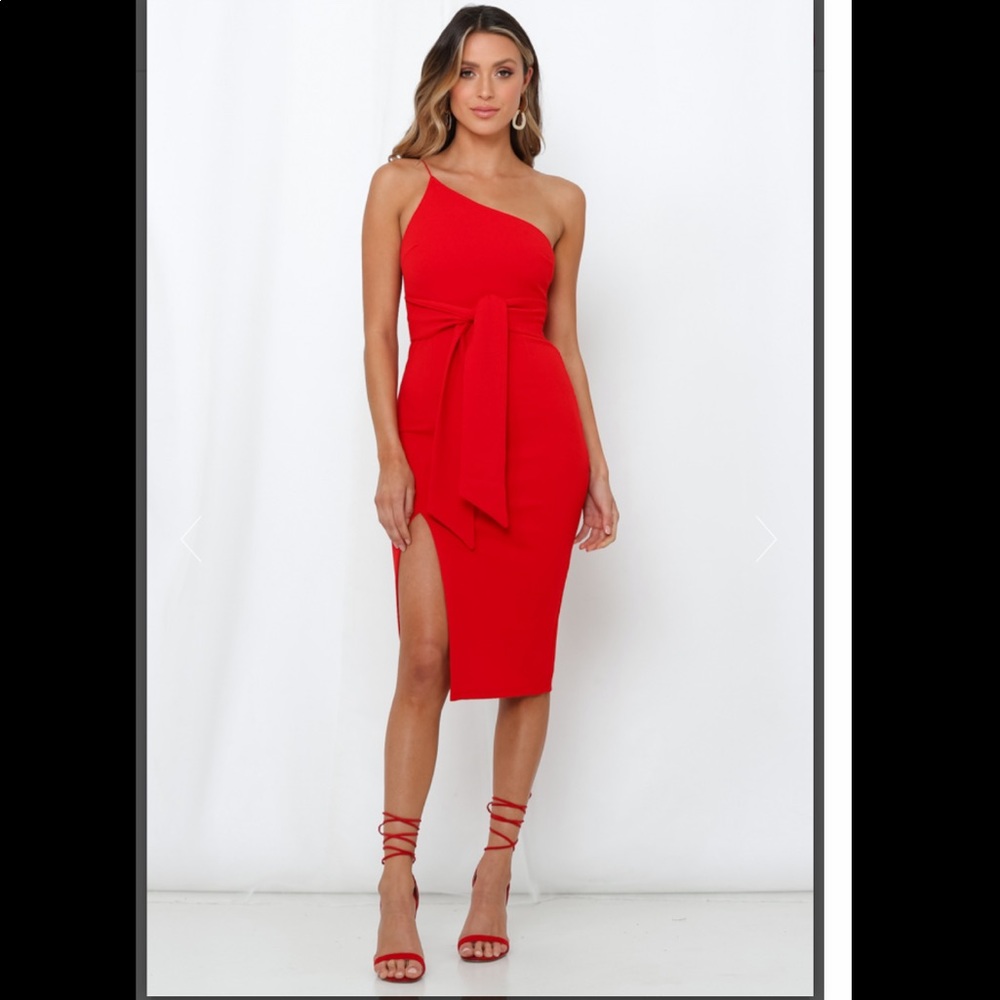 Hello Molly Not Like Other Girls Dress Red